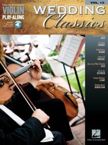 Violin Play-Along: Wedding Classics published by Hal Leonard (Book/Online Audio)
