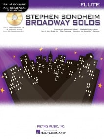 Stephen Sondheim Broadway Solos - Flute published by Hal Leonard (Book & CD)