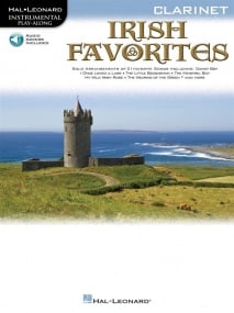 Irish Favourites - Clarinet published by Hal Leonard (Book/Online Audio)