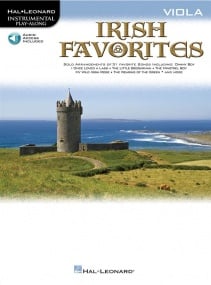 Irish Favourites - Viola published by Hal Leonard (Book/Online Audio))