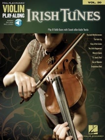 Violin Play-Along: Irish Tunes published by Hal Leonard (Book/Online Audio)