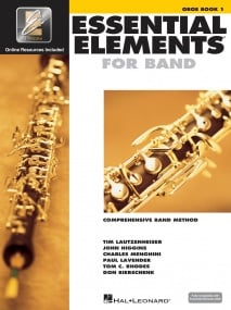 Essential Elements for Band - Book 1 with EEi for Oboe published by Hal Leonard
