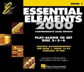 Essential Elements 2000 Book 1 - published by Hal Leonard (CD Only)