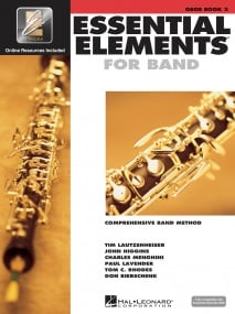 Essential Elements for Band - Book 2 with EEi for Oboe published by Hal Leonard