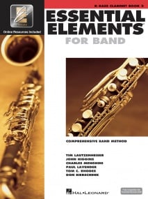 Essential Elements for Band - Book 2 with EEi for Bb Bass Clarinet published by Hal Leonard