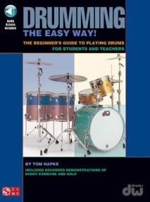 Drumming The Easy Way! Beginner's Guide published by Cherry Lane (Book/Online Audio)