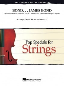 Bond...James Bond for String Orchestra published by Hal Leonard - Set (Score & Parts)