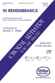 Ames: In Remembrance SATB published by Walton