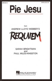 Lloyd Webber: Pie Jesu from Requiem SATB published by Hal Leonard