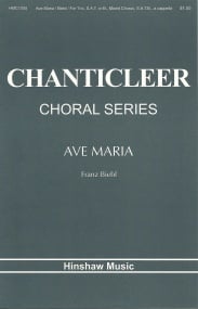 Biebl: Ave Maria SATB published by Hinshaw