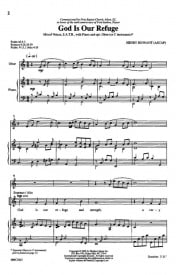 Hinnant: God Is Our Refuge SATB published by Hinshaw
