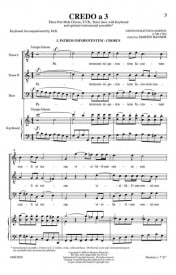 Martini: Credo a 3 TTB & Tenor Duet published by Hinshaw Music