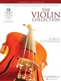 The Violin Collection Intermediate to Advanced published by Schirmer (Book/Online Audio)