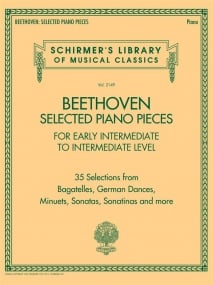 Beethoven: Selected Piano Pieces: Early Intermediate to Intermediate published by Schirmer