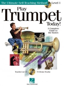 Play Trumpet Today! Level 1 published by Hal Leonard (Book & CD)