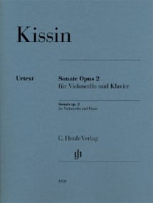 Kissin: Sonata Opus 2 for Cello published by Henle