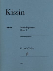 Kissin: String Quartet Opus 3 published by Henle