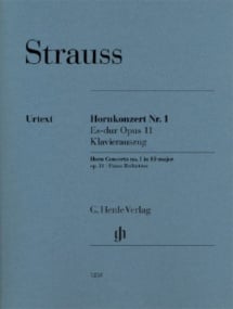 Strauss: Concerto No.1 in Eb for Horn published by Henle