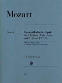 Mozart: A Musical Joke K522 published by Henle