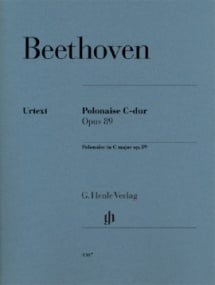 Beethoven: Polonaise Opus 89 for Piano published by Henle