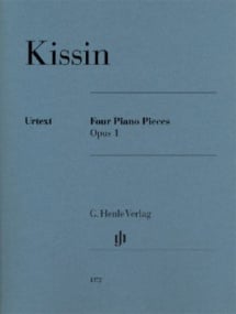 Kissin: Four Piano Pieces Opus 1 published by Henle