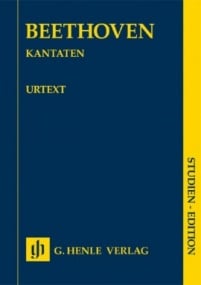 Beethoven: Cantatas (Study Score) published by Henle