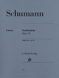 Schumann: Night Pieces Opus 23 for Piano published by Henle