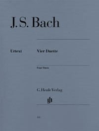 Bach: Four Duets (BWV 802 - 805) arranged for Solo Piano published by Henle