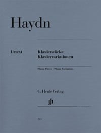Haydn: Pieces & Variations for Piano published by Henle