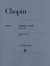 Chopin: Fantasy in F minor Opus 49 for Piano published by Henle