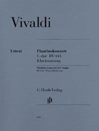 Vivaldi: Concerto in C RV443 for Flute published by Henle