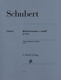 Schubert: Sonata in C minor D958 for Piano published by Henle