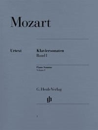 Mozart: Piano Sonatas Volume 1 published by Henle
