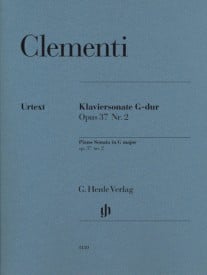 Clementi: Piano Sonata in G Opus 37 No 2 published by Henle