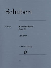 Schubert: Sonatas Volume 3 published by Henle