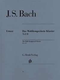 Bach: Well Tempered Clavier Book 2 (BWV 870-893) published by Henle
