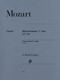 Mozart: Sonata in C K545 for Piano published by Henle