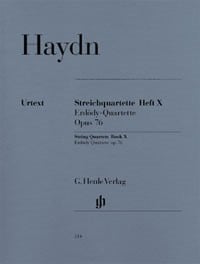Haydn: String Quartets Volume 10 Opus 76 (Erdody Quartets) published by Henle