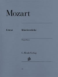 Mozart: Piano Pieces Published by Henle
