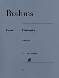 Brahms: Piano Trios published by Henle