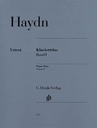 Haydn: Piano Trios Volume 1 published by Henle