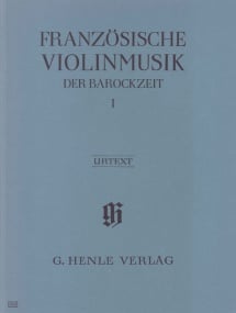 French Violin Music of the Baroque Era Volume 1 published by Henle Urtext
