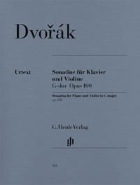 Dvorak: Sonatina in G Opus 100 published by Henle