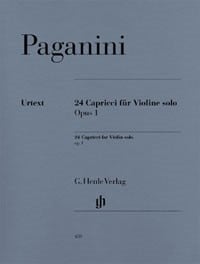 Paganini: 24 Caprices for Violin published by Henle