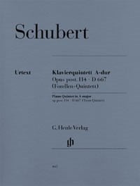Schubert: Trout Quintet D667 published by Henle