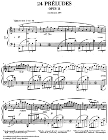 Scriabin: 24 Preludes Opus 11 for Piano published by Henle