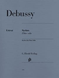 Debussy: Syrinx for Solo Flute published by Henle