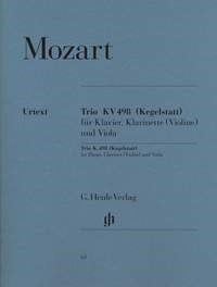 Mozart: Kegelstatt Trio published by Henle