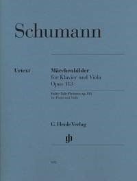 Schumann: Marchenbilder (Fairy Tale Pictures) for Viola published by Henle Urtext