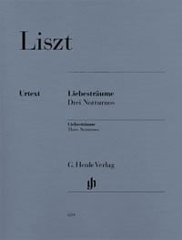 Liszt: Liebestrume - 3 Notturnos for Piano published by Henle